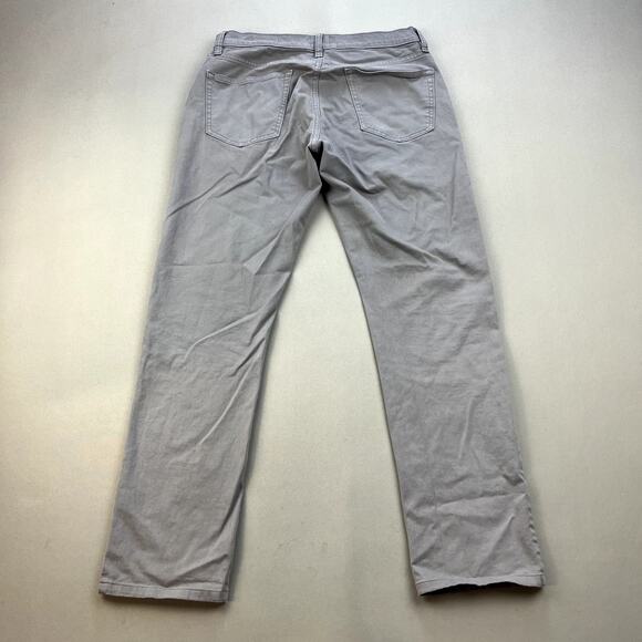 Flint And Tinder Pants Mens 28x30 Gray Chino Slim Fit Straight Leg Casual Cotton - Picture 3 of 12